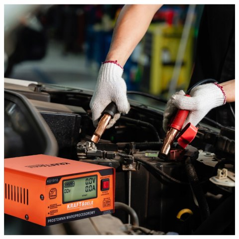 PROSTOWNIK MIKROPROCESOROWY AKUMULATOROWY ŁADOWARKA 10AMP 12/24V