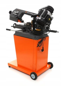 PRZECINARKA TAŚMOWA PIŁA DO METALU KD1734 230V SKRĘTNE RAMIĘ -45°60° 150mm