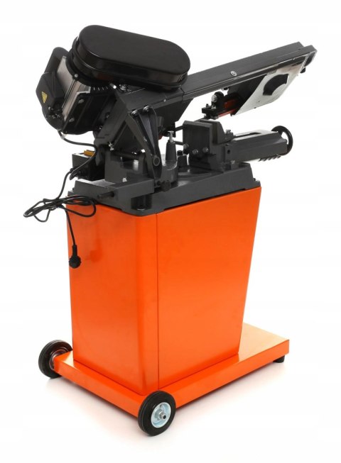 PRZECINARKA TAŚMOWA PIŁA DO METALU KD1734 230V SKRĘTNE RAMIĘ -45°60° 150mm