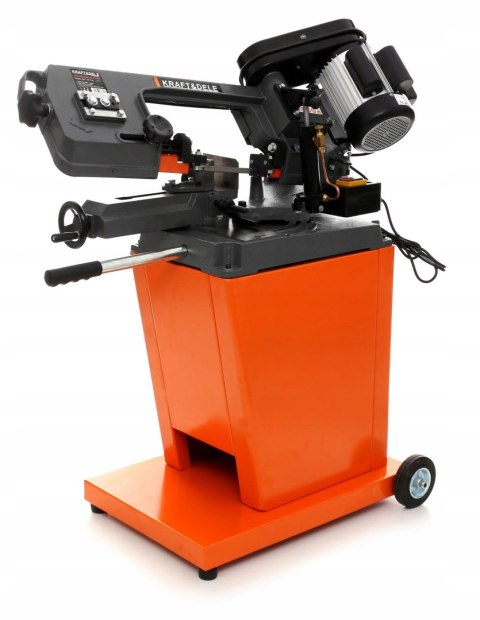 PRZECINARKA TAŚMOWA PIŁA DO METALU KD1734 230V SKRĘTNE RAMIĘ -45°60° 150mm