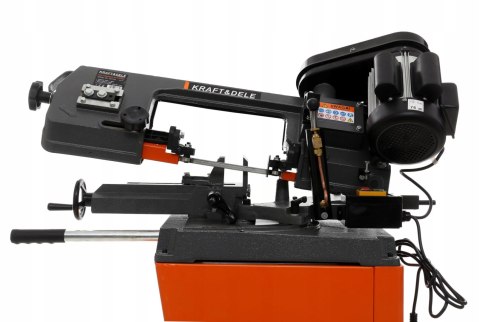 PRZECINARKA TAŚMOWA PIŁA DO METALU KD1734 230V SKRĘTNE RAMIĘ -45°60° 150mm