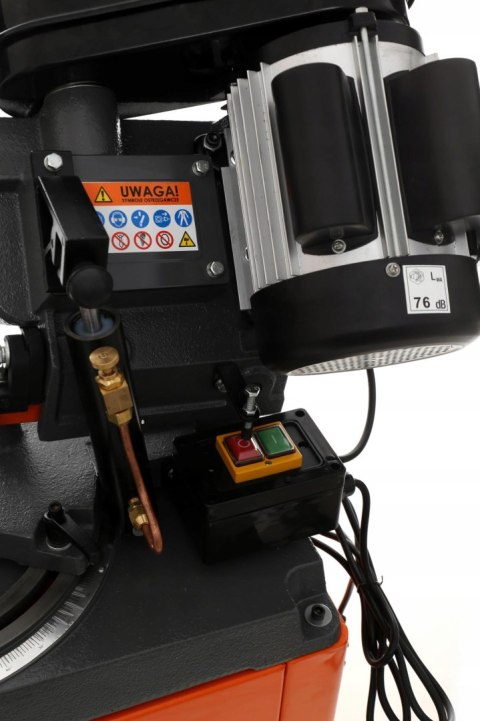 PRZECINARKA TAŚMOWA PIŁA DO METALU KD1734 230V SKRĘTNE RAMIĘ -45°60° 150mm