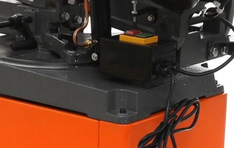 PRZECINARKA TAŚMOWA PIŁA DO METALU KD1734 230V SKRĘTNE RAMIĘ -45°60° 150mm