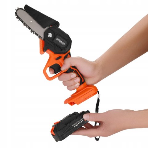 Piła Ogrodowa Akumulatorowa 2x 21V/2Ah 4" 320 RPM Wysięgnik Kraft&Dele