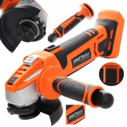 SZLIFIERKA KĄTOWA AKUMULATOROWA KĄTÓWKA 115MM 18V 7500RPM KRAFT&DELE KD1771