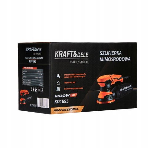 SZLIFIERKA MIMOŚRODOWA OSCYLACYJNA WIELOFUNKCYJNA KRAFT&DELE 1200W 230V