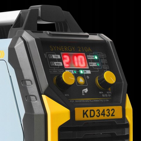 Spawarka INWERTEROWA INWERTOROWA MIG FLUX MMA TIG migomat SYNERGIA KD3432