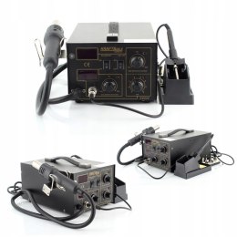 Spawarka do Plastiku 2w1 KD850 Zgrzewarka 4 DYSZE LED 60W