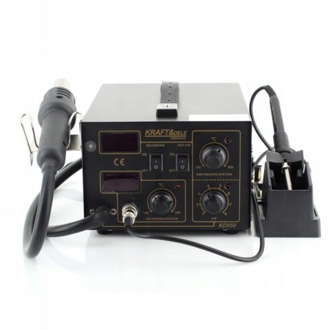 Spawarka do Plastiku 2w1 KD850 Zgrzewarka 4 DYSZE LED 60W