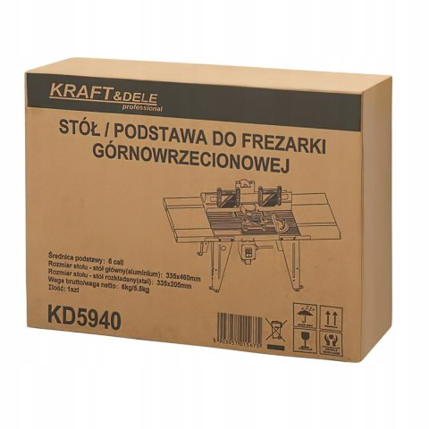 Stół Podstawa Stolik do Frezarki Górnowrzecionowej Uniwersalny Kraft&Dele