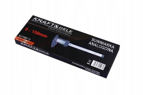 Suwmiarka Elektroniczna Cyfrowa LCD 0-150 mm Kraft&Dele