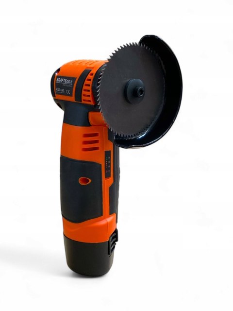 Szlifierka Kątowa Akumulatorowa 1500 mAh Bateria 2x12V 7 Tarcz Kraft&Dele