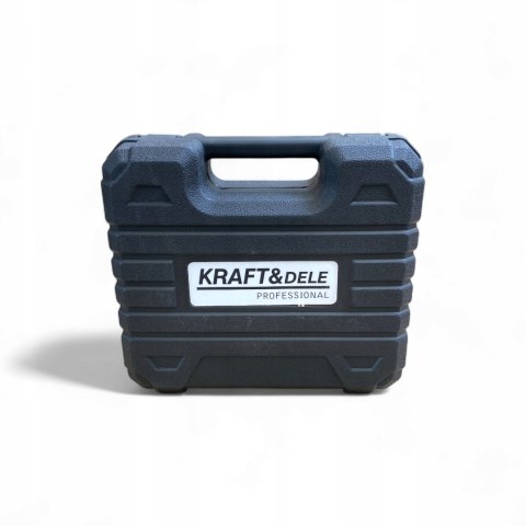 Szlifierka Kątowa Akumulatorowa 1500 mAh Bateria 2x12V 7 Tarcz Kraft&Dele