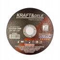 Tarcza do metalu Kraft&Dele 25 sztuk 125x1.2x22,23 mm
