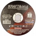 Tarcza do metalu Kraft&Dele 25 sztuk 125x1.2x22,23 mm