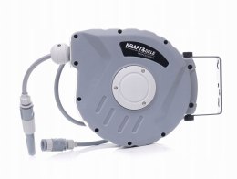 WĄŻ OGRODOWY ZWIJANY AUTOMATYCZNY BĘBEN PISTOLET ZRASZACZ 10m+1 KD2081