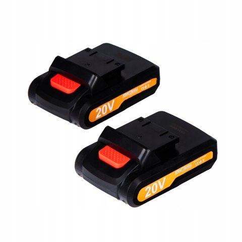 WIERTARKO WKRĘTARKA AKUMULATOROWA NASADKI BITY LED WALIZKA ZESTAW AKU X2