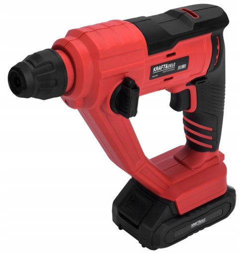 Wiertarka udarowa Młotowiertarka akumulatorowa 950W 2J MOCNA SDS+ 21V 2x4Ah