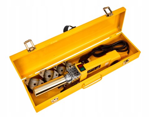 ZGRZEWARKA TRZPIENIOWA DO RUR Z TWORZYW SZTUCZNYCH 2800W + WALIZKA KD3074