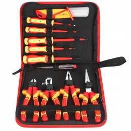 Zestaw Narzędzi Izolowanych Elektryka 11 Elementów do 1000V Kraft&Dele