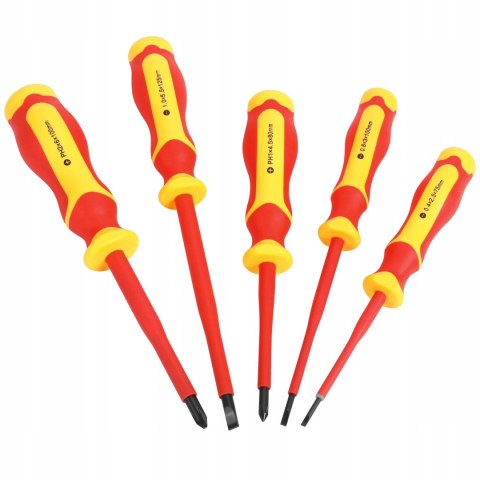 Zestaw Narzędzi Izolowanych Elektryka 11 Elementów do 1000V Kraft&Dele