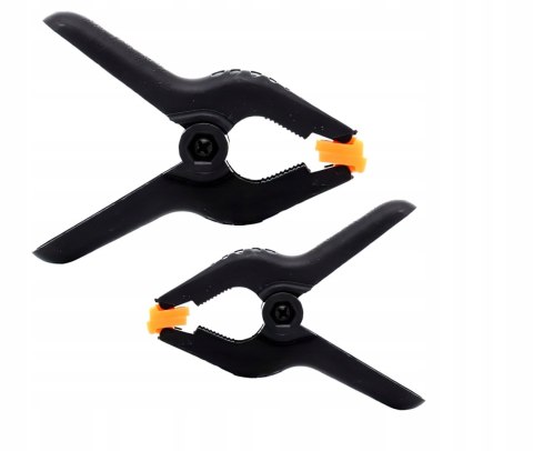 Zestaw Ścisków Sprężynowych Modelarskie 2'' 3'' 30 mm 22 Sztuki Kraft&Dele