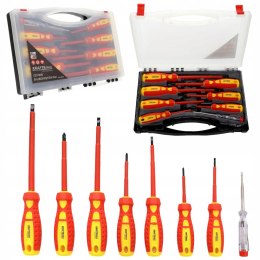 Zestaw Śrubokrętów Elektrycznych 8 Elementów Kraft&Dele