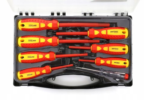 Zestaw Śrubokrętów Elektrycznych 8 Elementów Kraft&Dele
