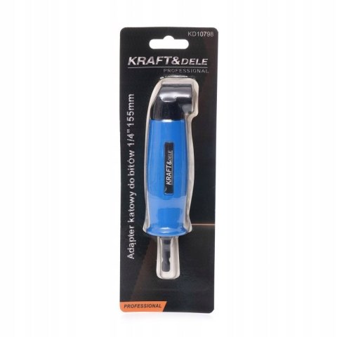 Adapter Kątowy 90 °C HEX 1/4" 155 mm na Wkrętarkę Kraft&Dele