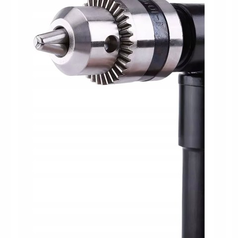 Adapter Przystawka Kątowa Uchwyt Nasadka Wiertarki 1/4" Kąt 90° + Kluczyk