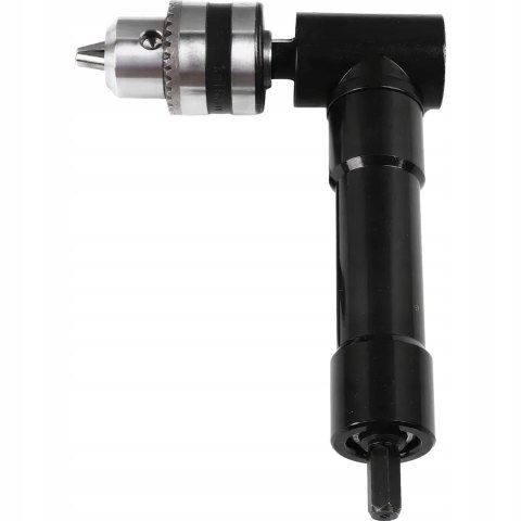 Adapter Przystawka Kątowa Uchwyt Nasadka Wiertarki 1/4" Kąt 90° + Kluczyk