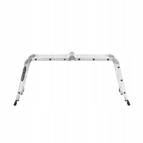 Drabina Składana Platforma Aluminiowa 4 X 3 346 CM MAX 150 KG Ktaft&Dele