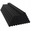Klej Pistoletu Pałeczki na Gorąco Czarny 11x200 mm 1kg 46 Sztuk KRAFT&DELE