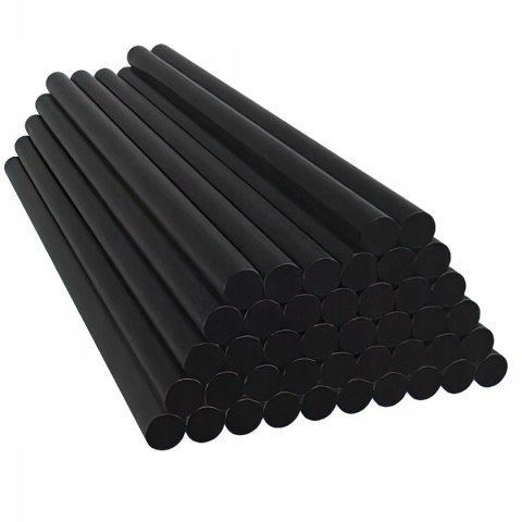 Klej Pistoletu Pałeczki na Gorąco Czarny 11x200 mm 1kg 46 Sztuk KRAFT&DELE