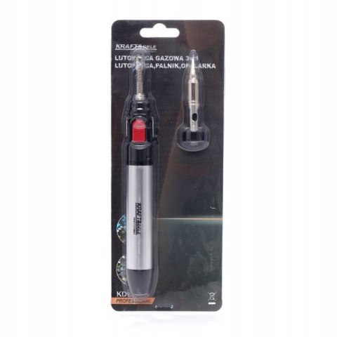 Lutownica Gazowa Propan Butan Mikropen 3w1 25-80W 15ml 1300°C Kraft&Dele