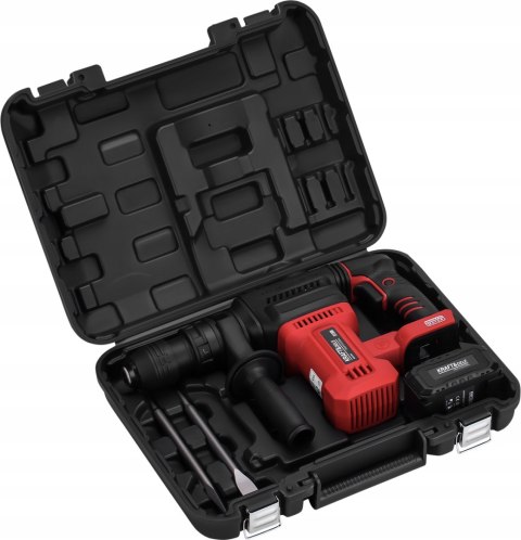 Młot Udarowy akumulatorowy z SDS+ 7,5J 4Ah 21V MOCNY na budowę do betonu