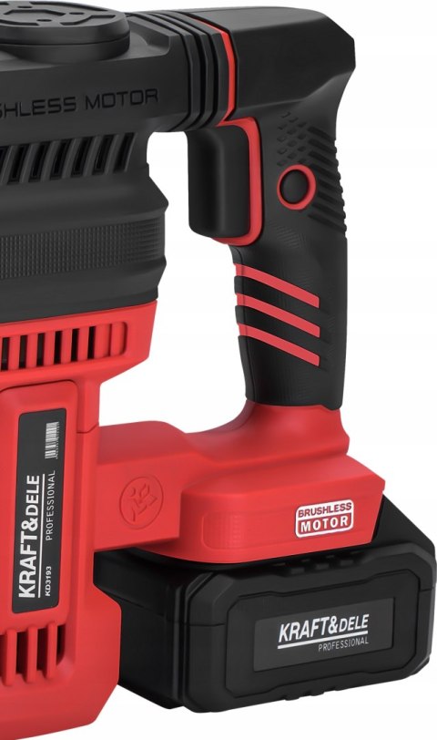 Młot Udarowy akumulatorowy z SDS+ 7,5J 4Ah 21V MOCNY na budowę do betonu