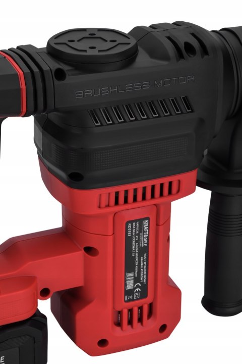 Młot Udarowy akumulatorowy z SDS+ 7,5J 4Ah 21V MOCNY na budowę do betonu