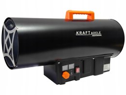 NAGRZEWNICA GAZOWA DMUCHAWA TERMOSTAT LCD DUŻA MOC 60kW + WĄŻ ORAZ REDUKTOR