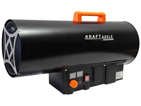 NAGRZEWNICA GAZOWA DMUCHAWA TERMOSTAT LCD DUŻA MOC 60kW + WĄŻ ORAZ REDUKTOR