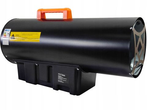 NAGRZEWNICA GAZOWA DMUCHAWA TERMOSTAT LCD DUŻA MOC 60kW + WĄŻ ORAZ REDUKTOR