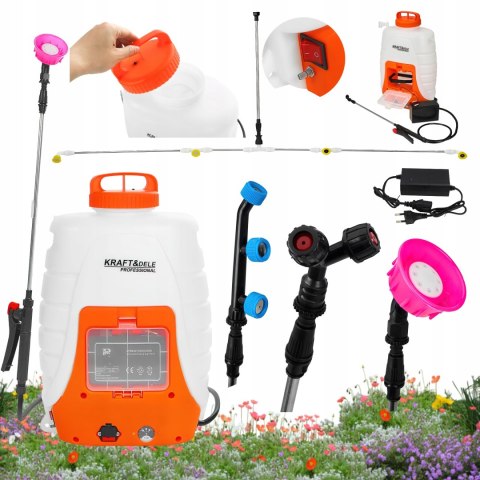 Opryskiwacz Akumulatorowy 18 L Kraft&Dele Zestaw XXL