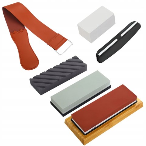 Osełka Kamienie Zestaw Kamieni do Ostrzenia Noży Kraft&Dele