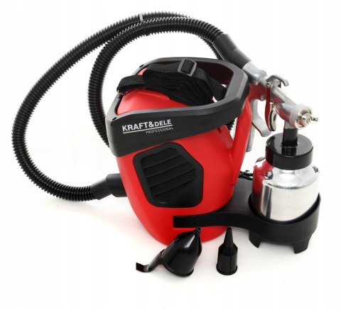 PISTOLET DO MALOWANIA ŚCIAN ELEKTRYCZNY NATRYSKOWY DO FARB 600W 1L KD1652