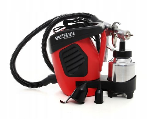 PISTOLET DO MALOWANIA ŚCIAN ELEKTRYCZNY NATRYSKOWY DO FARB 600W 1L KD1652
