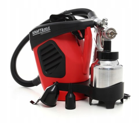 PISTOLET DO MALOWANIA ŚCIAN ELEKTRYCZNY NATRYSKOWY DO FARB 600W 1L KD1652