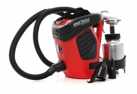 PISTOLET DO MALOWANIA ŚCIAN ELEKTRYCZNY NATRYSKOWY DO FARB 600W 1L KD1652