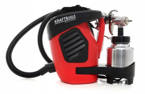 PISTOLET DO MALOWANIA ŚCIAN ELEKTRYCZNY NATRYSKOWY DO FARB 600W 1L KD1652
