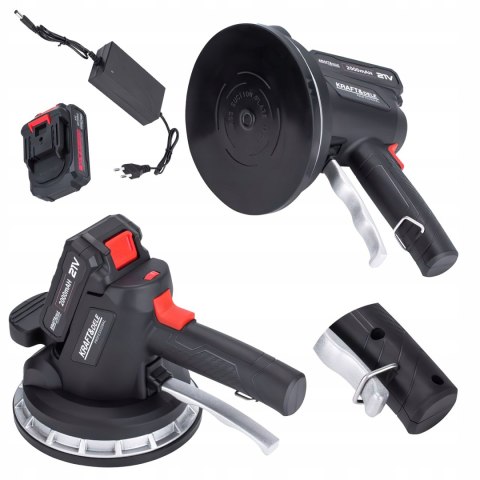 Profesjonalna Przyssawka do Płytek Akumulatorowa 2Ah 21V 150 Kg 6 Prędkości