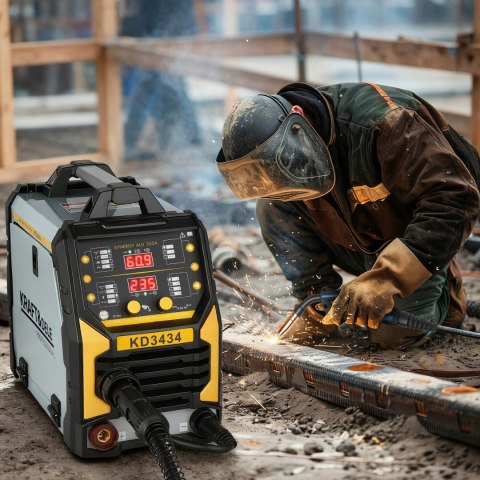 SPAWARKA DO ALUMINIUM SYNERGY 255A INWERTOROWA MIG MMA TIG MIGOMAT KD3434